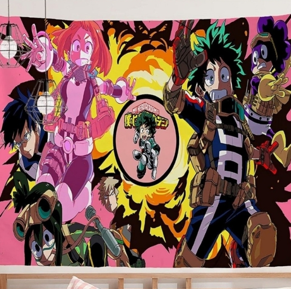 Anime2 tapestry My hero academia